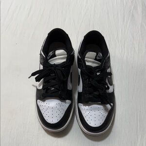 Jordan Black and White Women's Sneakers